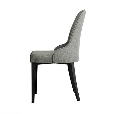 Artiss Dining Chairs Set of 2 Linen Fabric Grey