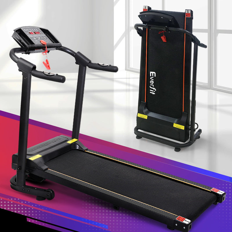 Everfit Treadmill Electric Home Gym Fitness Exercise Machine Foldable 370mm