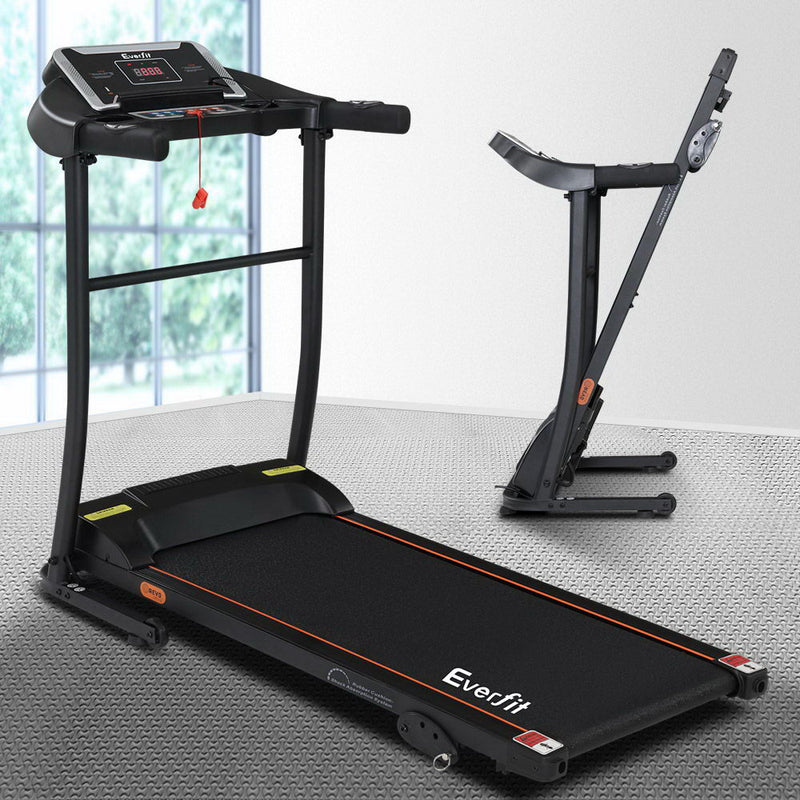 Everfit Treadmill Electric Home Gym Fitness Exercise Machine Incline 400mm