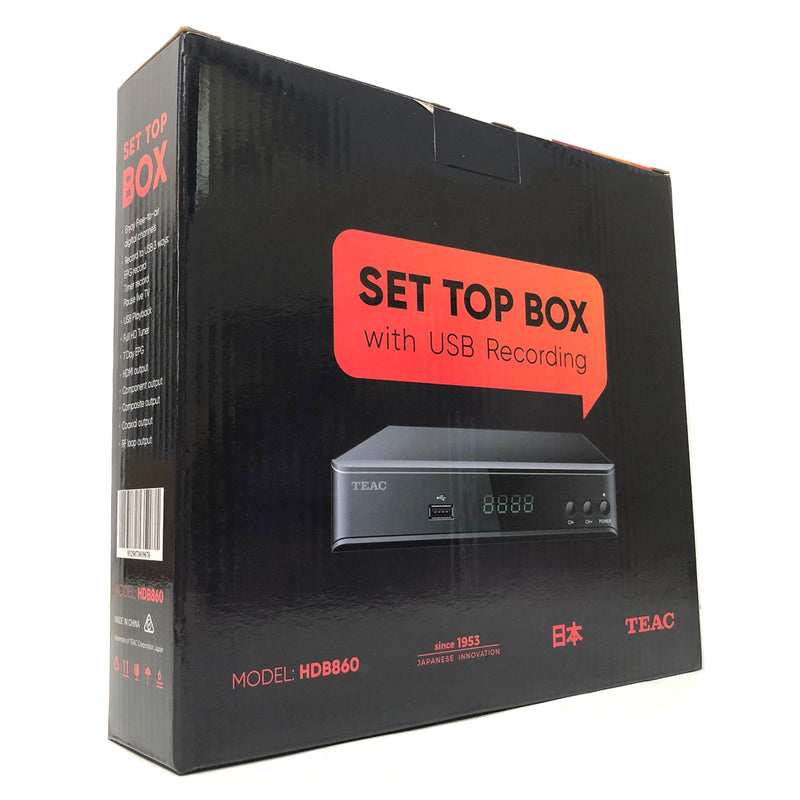 New Teac Full HD Digital TV Set Top Box DVB-T HDMI USB Recording