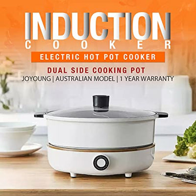Joyoung IH Induction Cooker with Hot Pot C21-CL01, 300W-2100W Adjustable Power Supply, Separated Pot and Stove