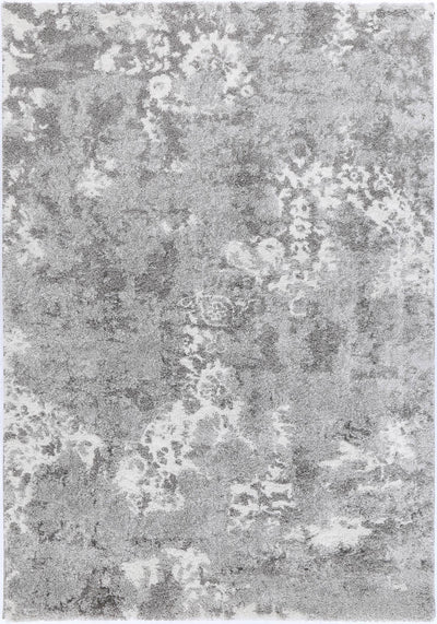 Yuzil Grey Transitional Floral Rug 120x170cm
