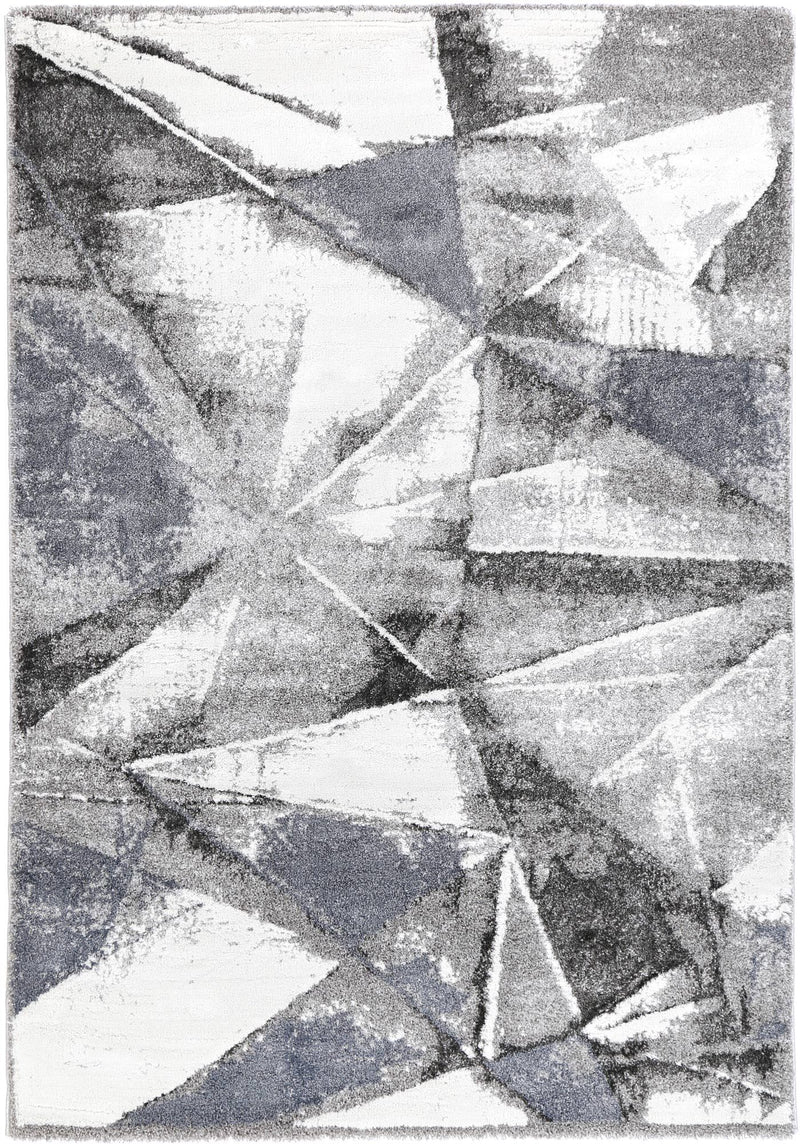 Yuzil Multi Triangle Abstract Rug 160x230cm