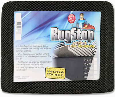 Antii-Slip RUG STOP pad for hard surfaces, Wooden & Tiled 180 x 270cm