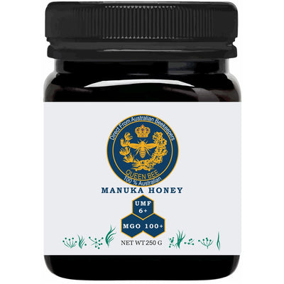 Manuka Honey MGO 100+ Equivalent UMF 6+ NPA 6+ - 250g