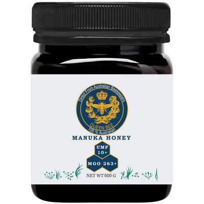 Manuka Honey MGO 263+ Equivalent UMF 10+ NPA 10+ - 500g